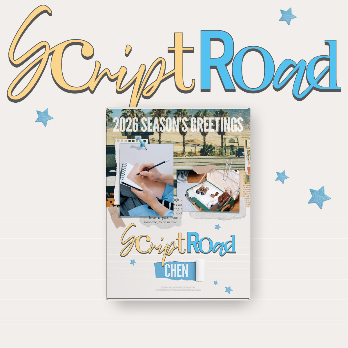 CHEN 2026 시즌그리팅 [Script Road] | MAKESTAR